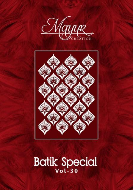 Mayur Batik Special Vol-30 – Dress Material - Wholesale Catalog