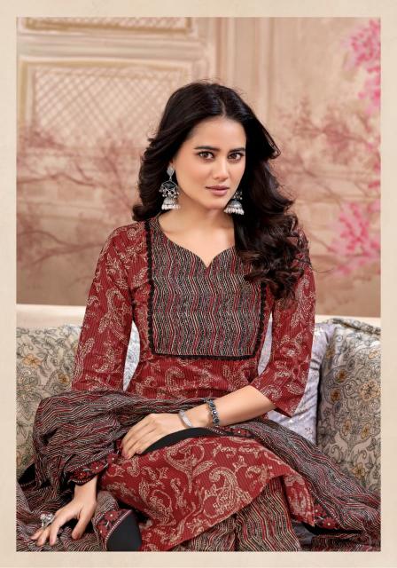 Mayur Gulmohar Vol-8 – Kurti Pant With Dupatta - Wholesale Catalog