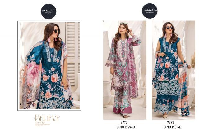 Mehboob Tex 1529 And 1531 Catalog Chiffon Dupatta pakistani fancy suits online
