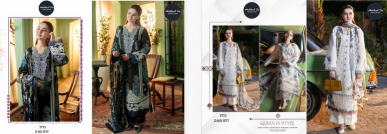 Mehboob Tex 1577 And 1579 catalog cotton suit pakistani designs