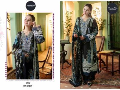 Mehboob Tex 1577 And 1579 catalog cotton suit pakistani designs