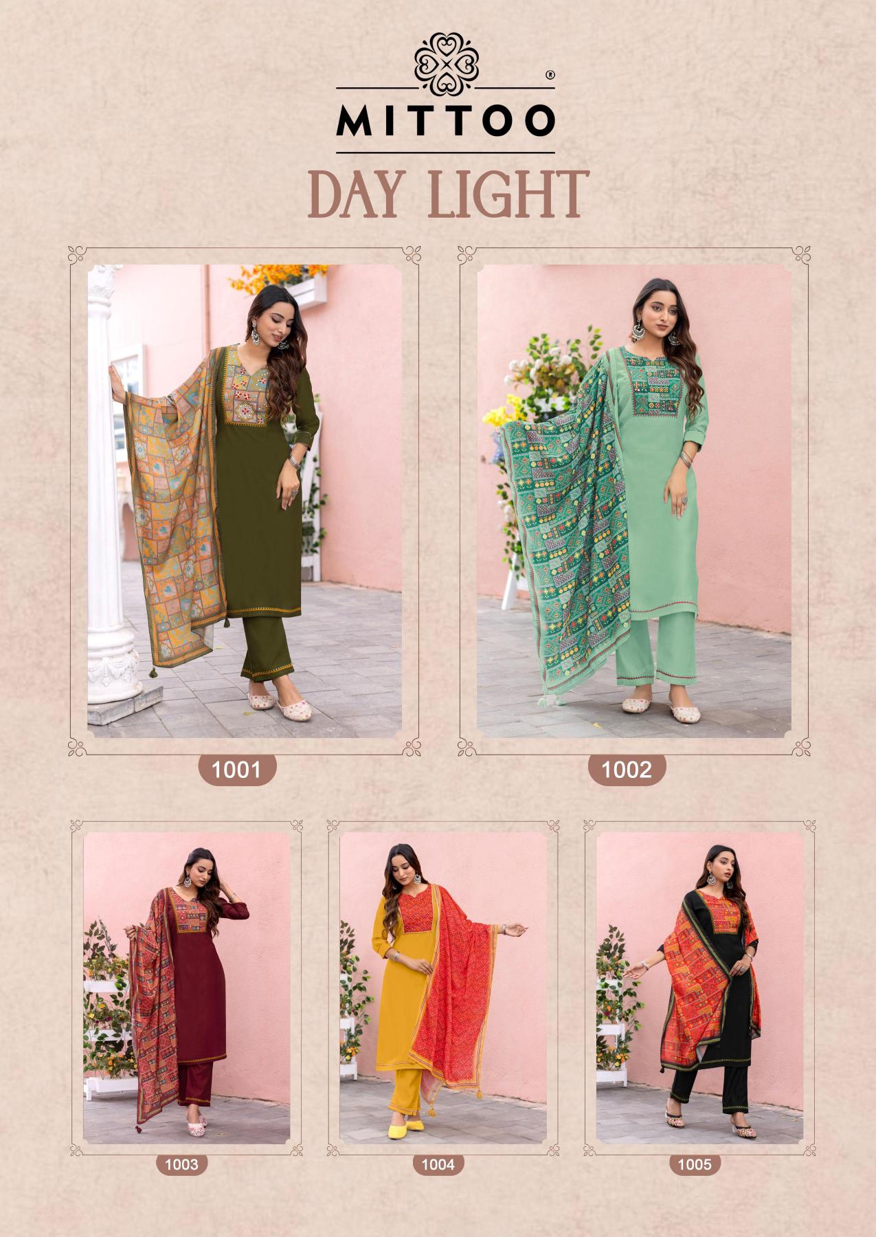 Mittoo Day Light Catalog manufacturers of designer kurtis in india