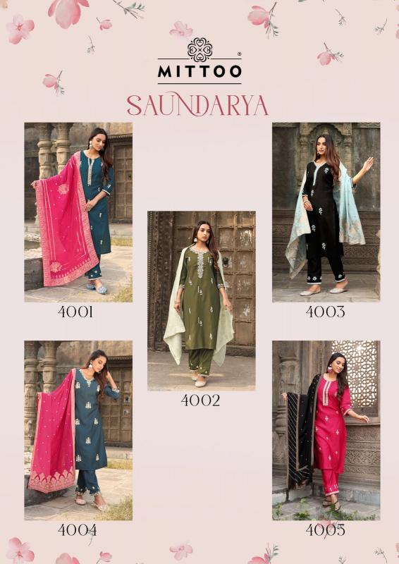 Mittoo Saundarya Catalog indias best kurtis brand