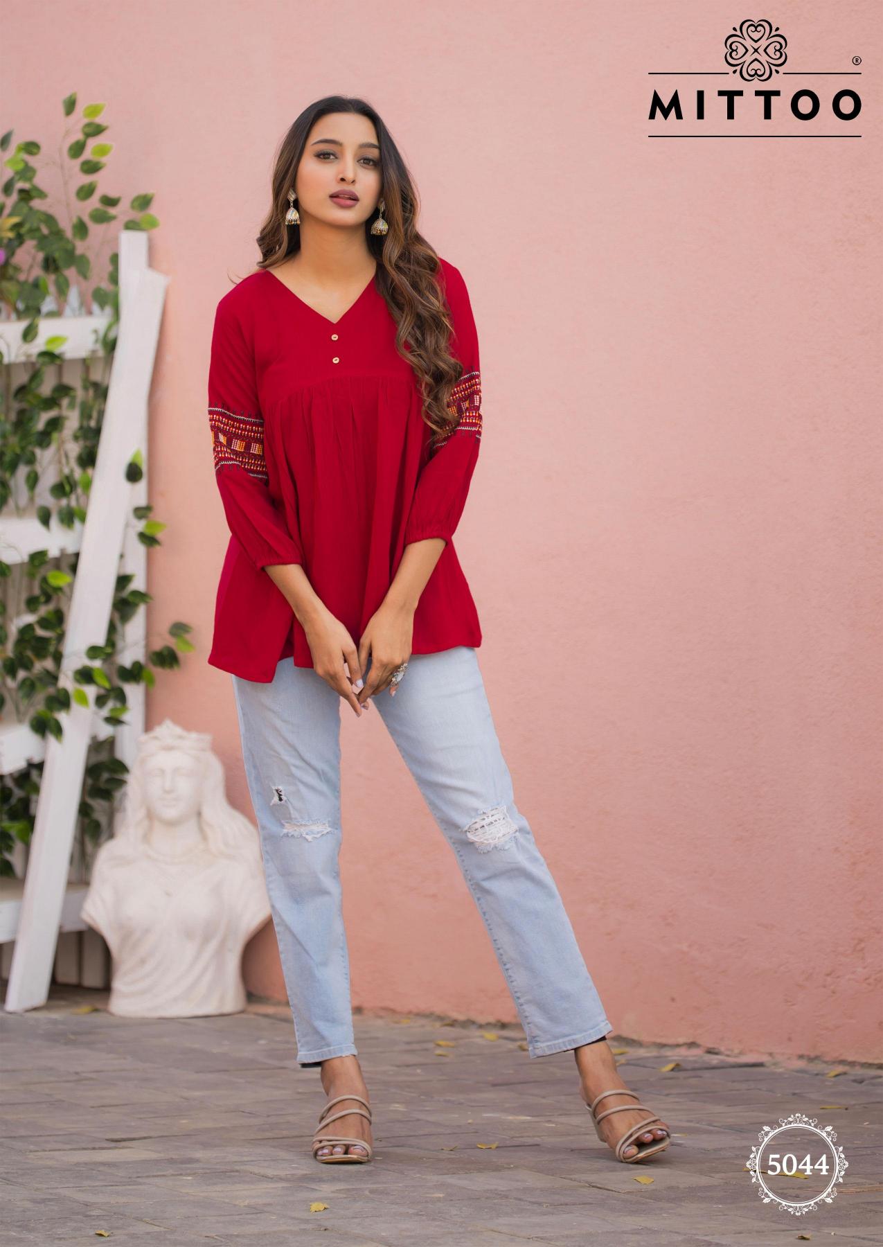 Mittoo Victoria Vol 8 Catalog short kurti design 2025 in india