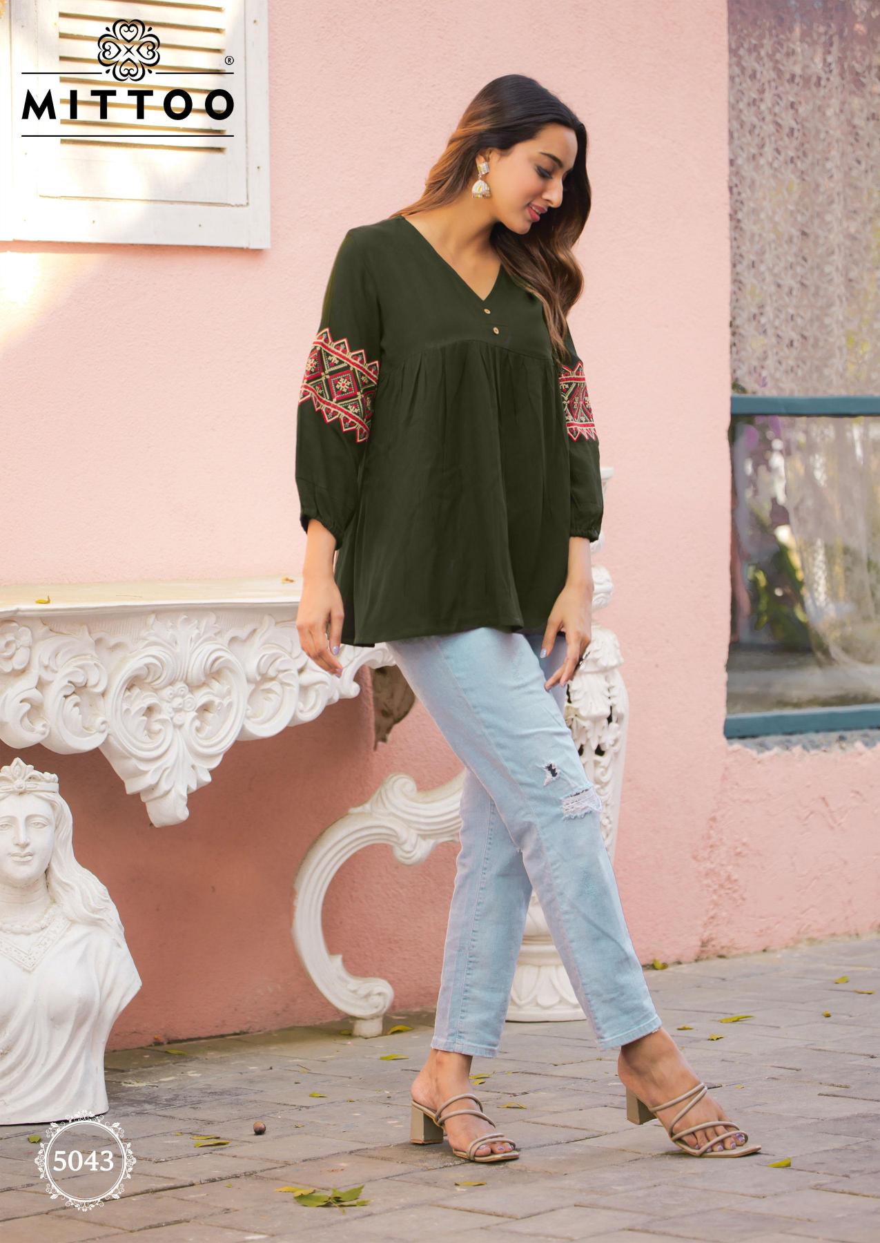 Mittoo Victoria Vol 8 Catalog short kurti design 2025 in india