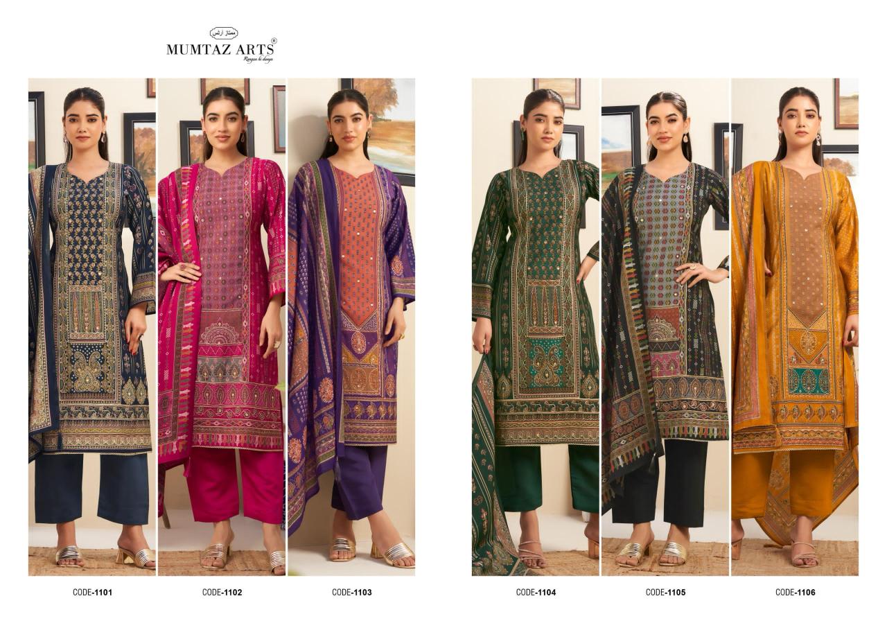 Mumtaz Arts Nayaab Vol 7 catalog rajasthani dress material wholesale