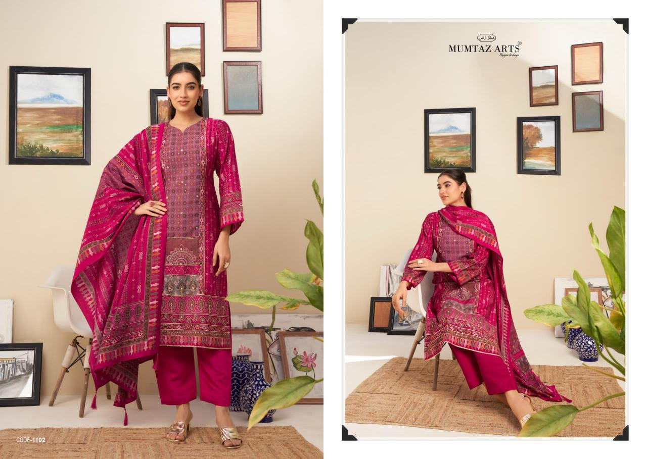 Mumtaz Arts Nayaab Vol 7 catalog rajasthani dress material wholesale