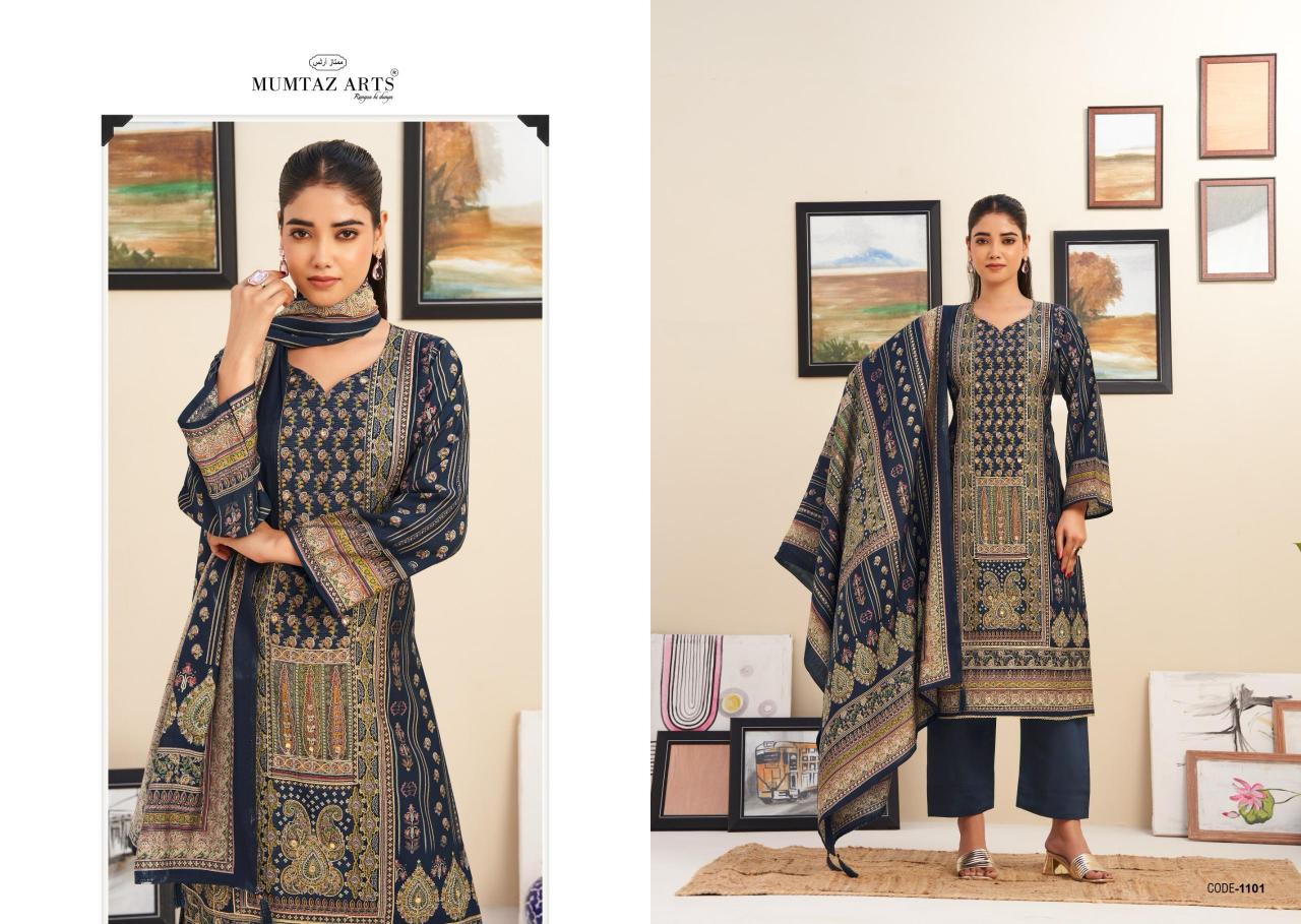 Mumtaz Arts Nayaab Vol 7 catalog rajasthani dress material wholesale