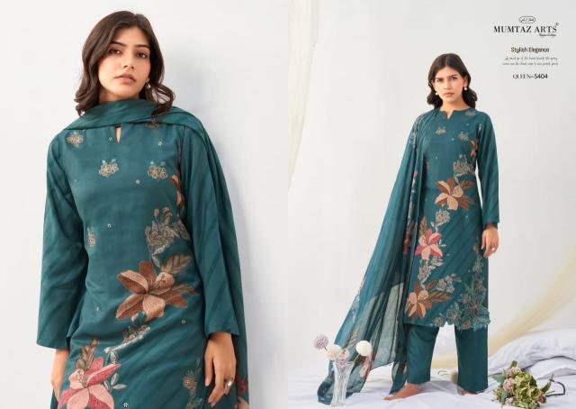Mumtaz Arts Queen Muslin catalog udhagand wholesale dress materials