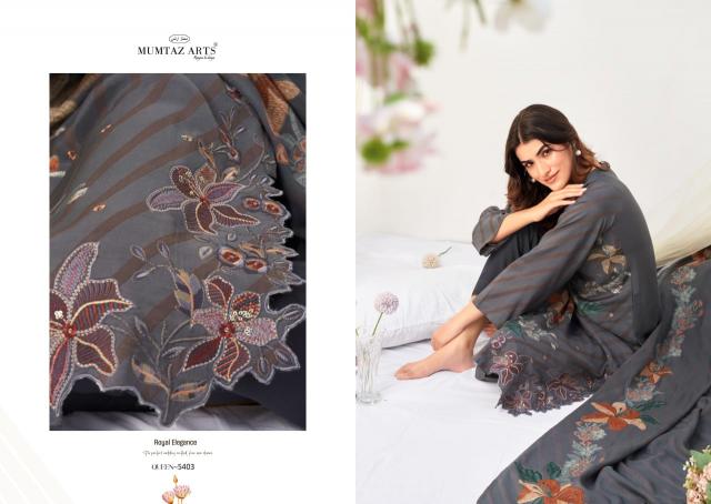Mumtaz Arts Queen Muslin catalog udhagand wholesale dress materials