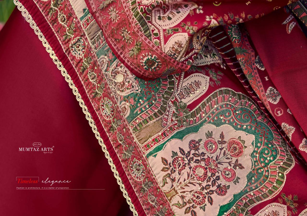 Mumtaz Arts Seher Silk catalog dress material surat wholesale
