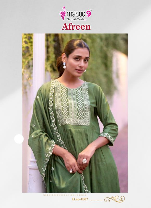 Mystic 9 Afreen Vol 1 catalog buy trendy kurtis online india