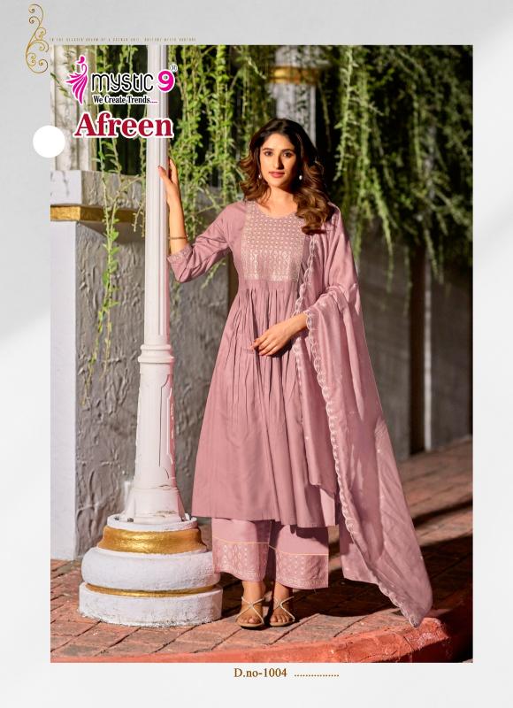 Mystic 9 Afreen Vol 1 catalog buy trendy kurtis online india