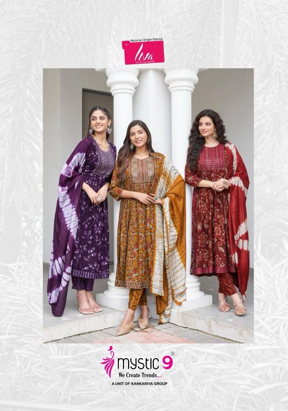 Mystic 9 Black Beauty Vol 4 Catalog fab india kurtis online