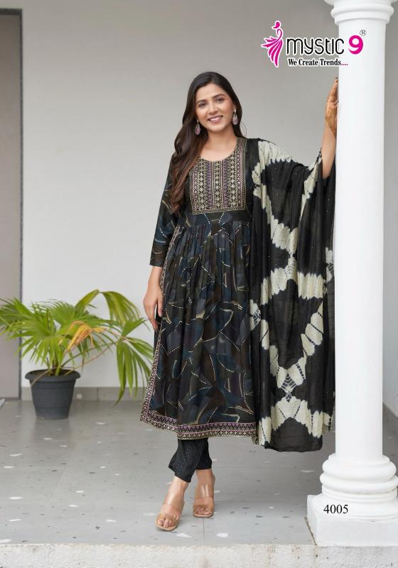 Mystic 9 Black Beauty Vol 4 Catalog fab india kurtis online