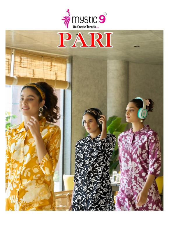 Mystic 9 Pari vol 1 Catalog co ord sets manufacturers in india