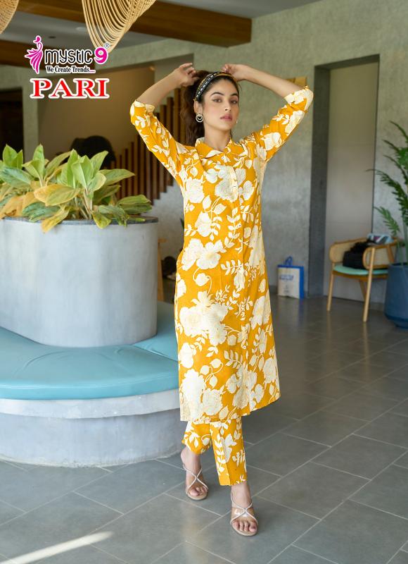 Mystic 9 Pari vol 1 Catalog co ord sets manufacturers in india
