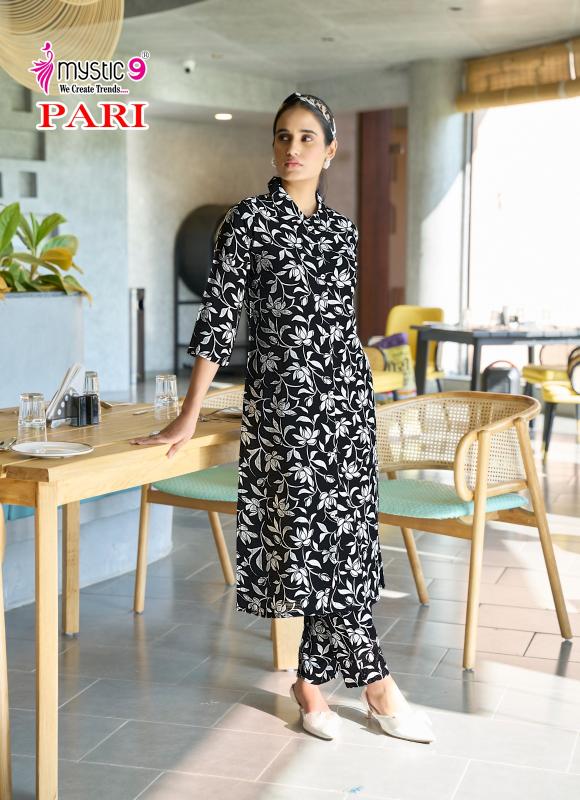 Mystic 9 Pari vol 1 Catalog co ord sets manufacturers in india