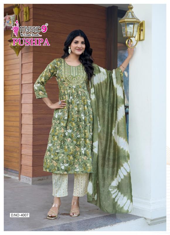 Mystic 9 Pushpa Vol 4 catalog stylish kurti online in india