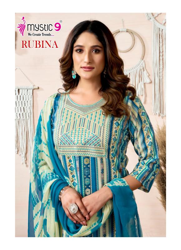 Mystic 9 Rubina Vol 8 Catalog dfab india kurtis