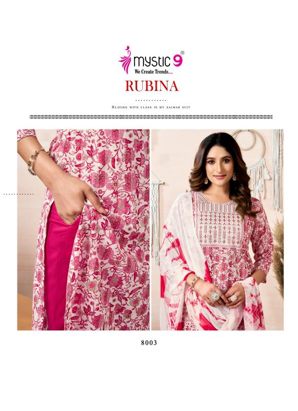 Mystic 9 Rubina Vol 8 Catalog dfab india kurtis