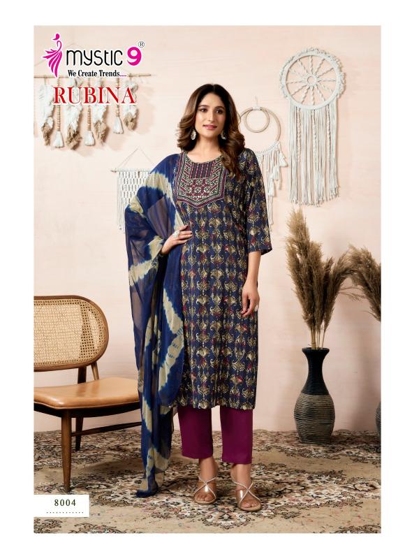 Mystic 9 Rubina Vol 8 Catalog dfab india kurtis
