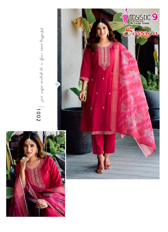 Mystic 9 Sapana Vol 1 Catalog buy aurelia kurtis online india