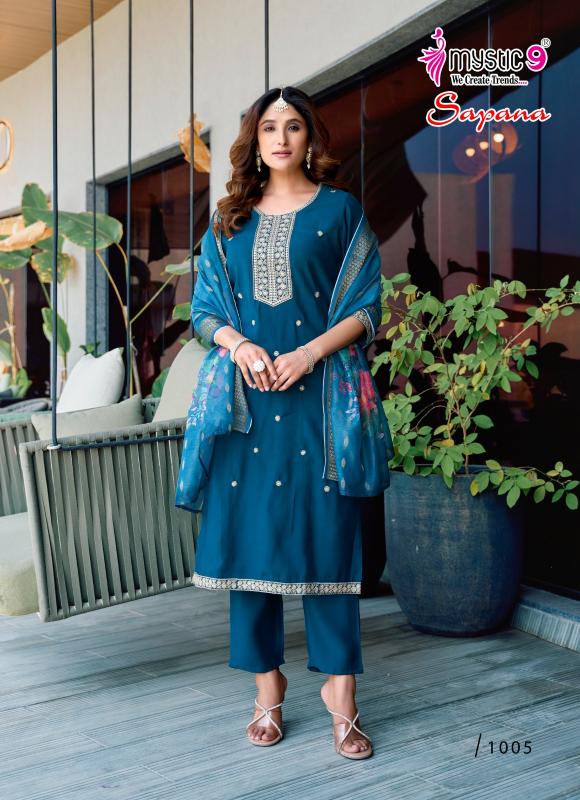 Mystic 9 Sapana Vol 1 Catalog buy aurelia kurtis online india