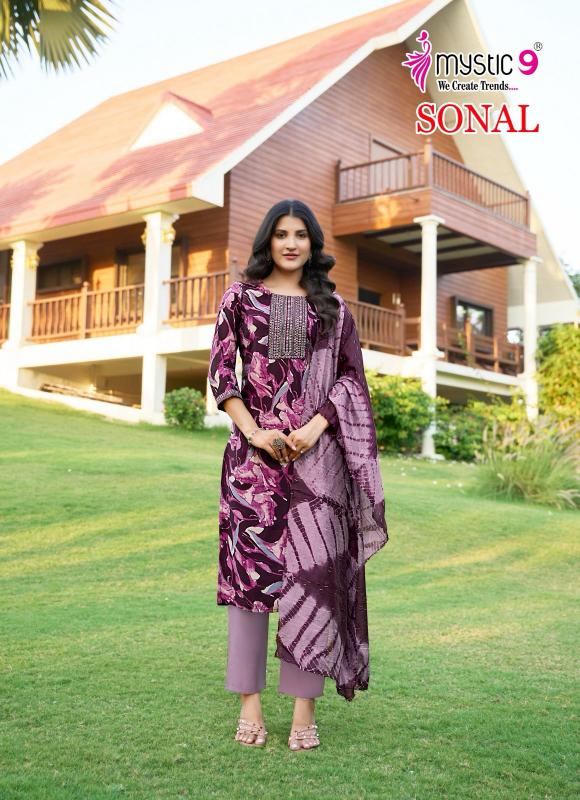 Mystic 9 Sonal vol 2 catalog buy western kurtis online india