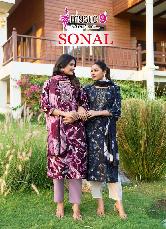 Mystic 9 Sonal vol 2 catalog buy western kurtis online india