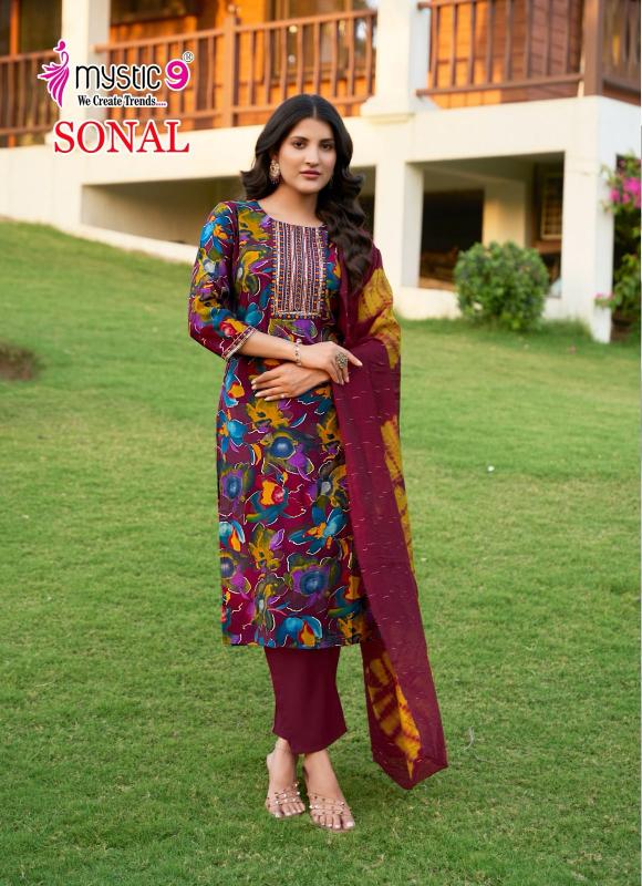 Mystic 9 Sonal vol 2 catalog buy western kurtis online india