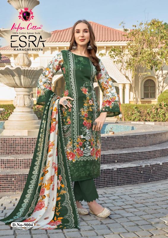 Nafisa Esra Vol-09 – Karachi Dress Material - Wholesale Catalog