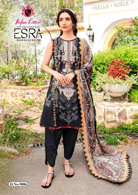 Nafisa Esra Vol-09 – Karachi Dress Material - Wholesale Catalog