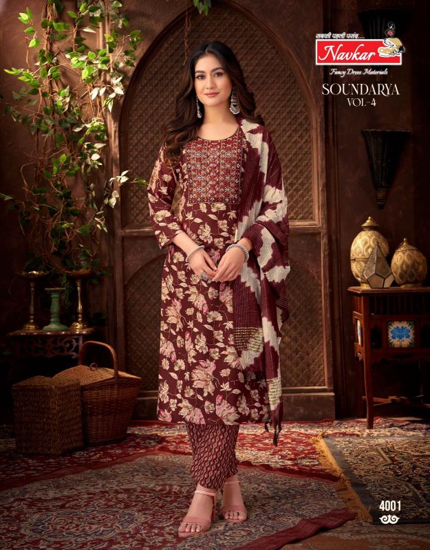 Navakar Soundarya vol 4 catalog best brands for kurtis in india