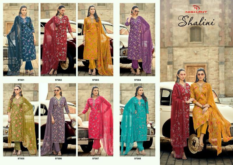 Nishant Shalini catalog best wholesale dress materials in india
