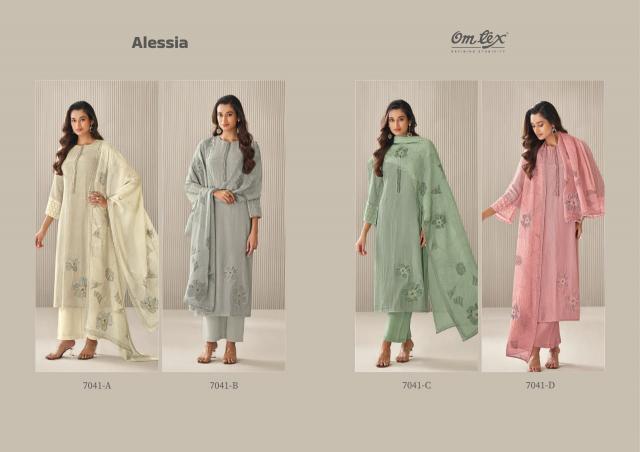 Omtex Alessia catalog wholesale salwar kameez dealers