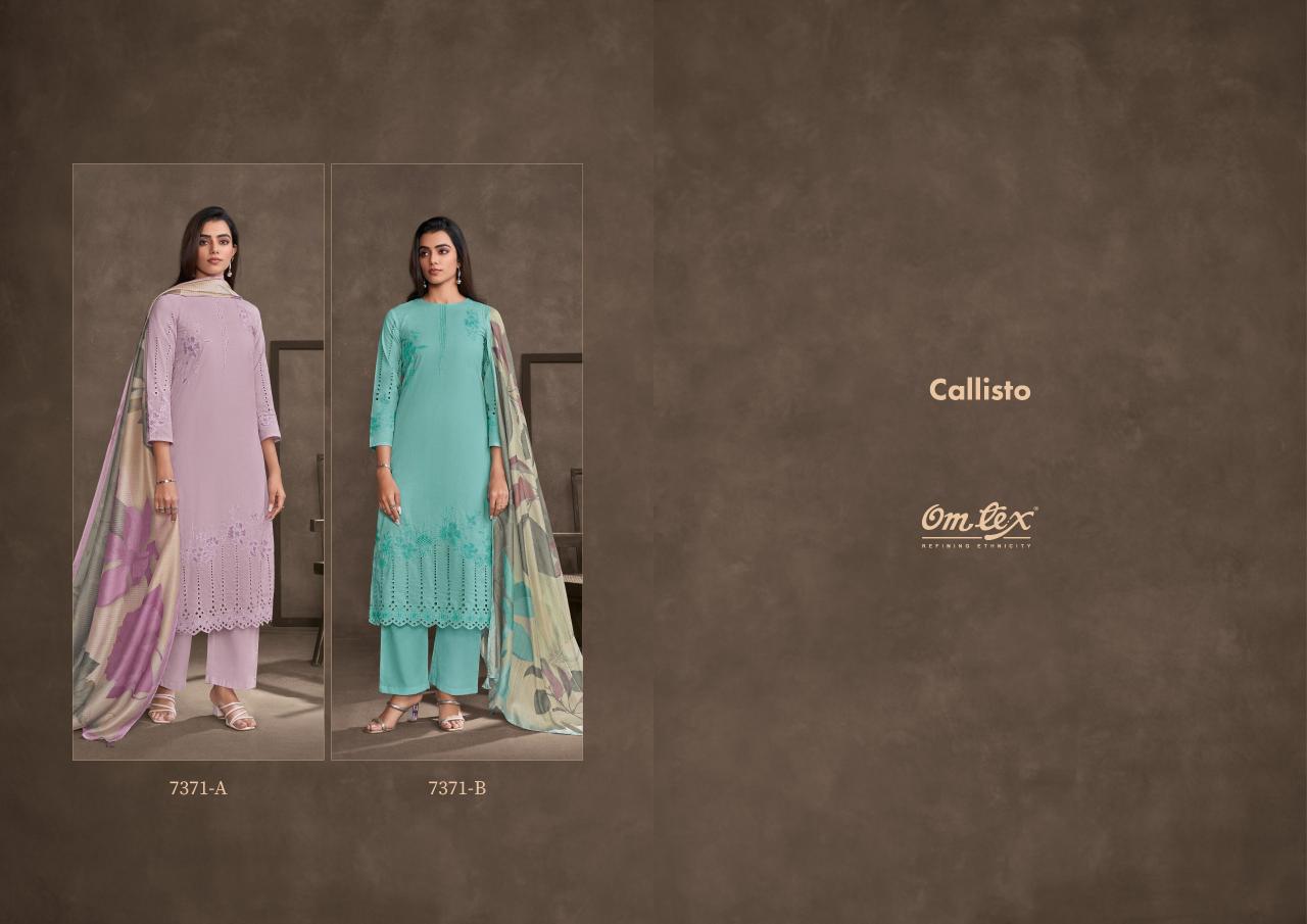 Omtex Callisto catalog wholesale indian sarees salwar kameez