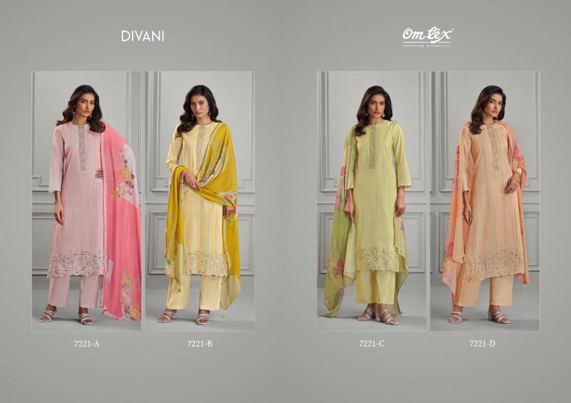Omtex Divani catalog salwar kameez suppliers wholesale