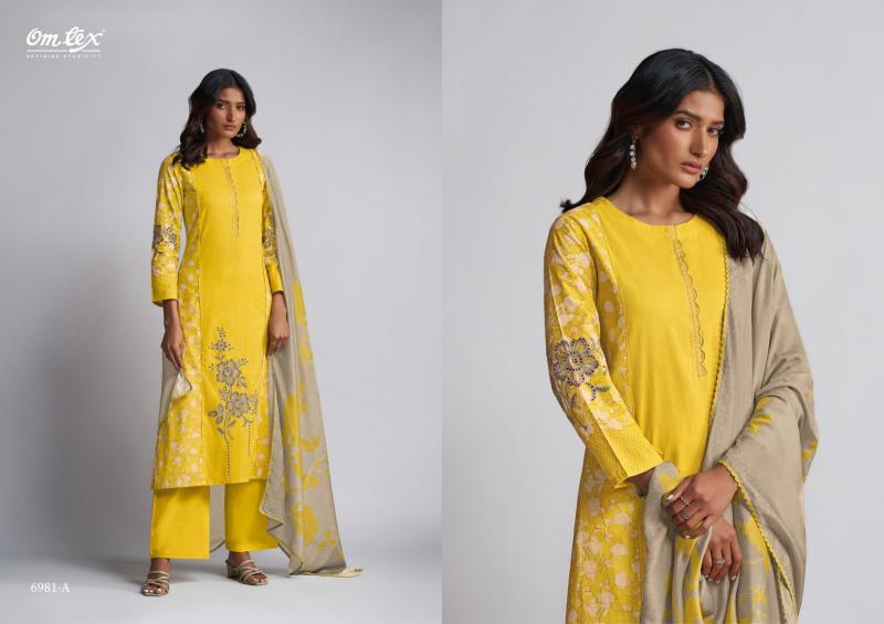 Omtex Jagriti catalog lawn cotton salwar kameez
