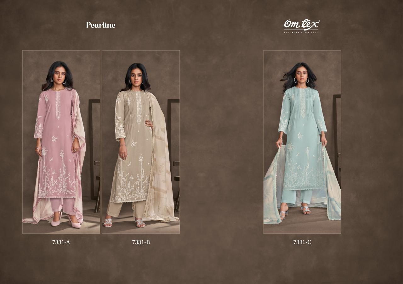 Omtex Pearline catalog mumbai salwar kameez wholesalers
