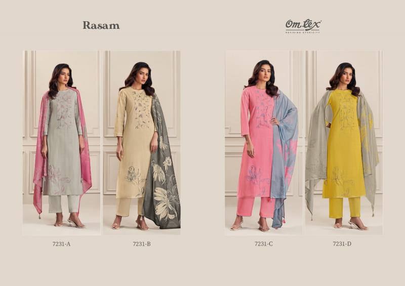 Omtex Rasam catalog wholesale rate salwar kameez