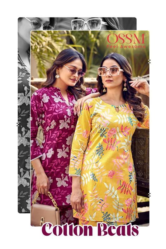 Ossm Cotton Beats catalog co ord sets wholesale