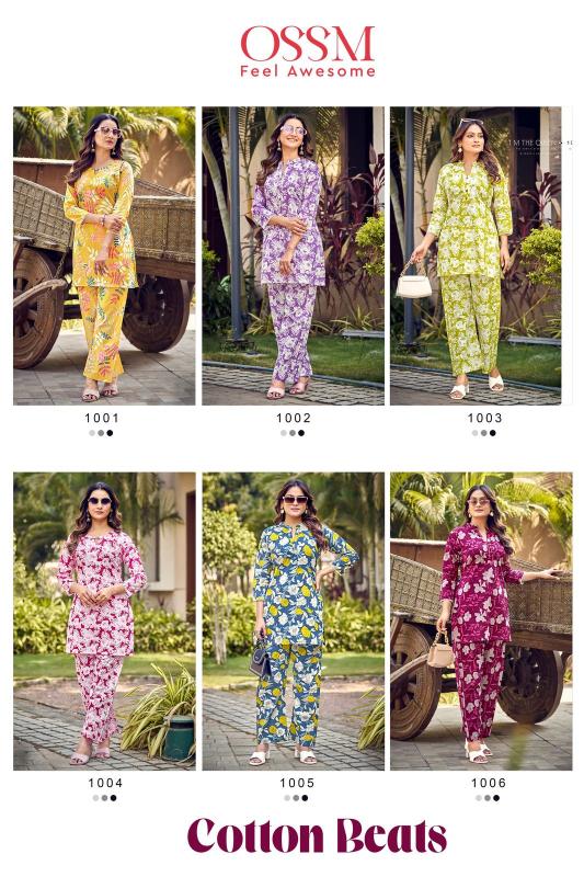 Ossm Cotton Beats catalog co ord sets wholesale