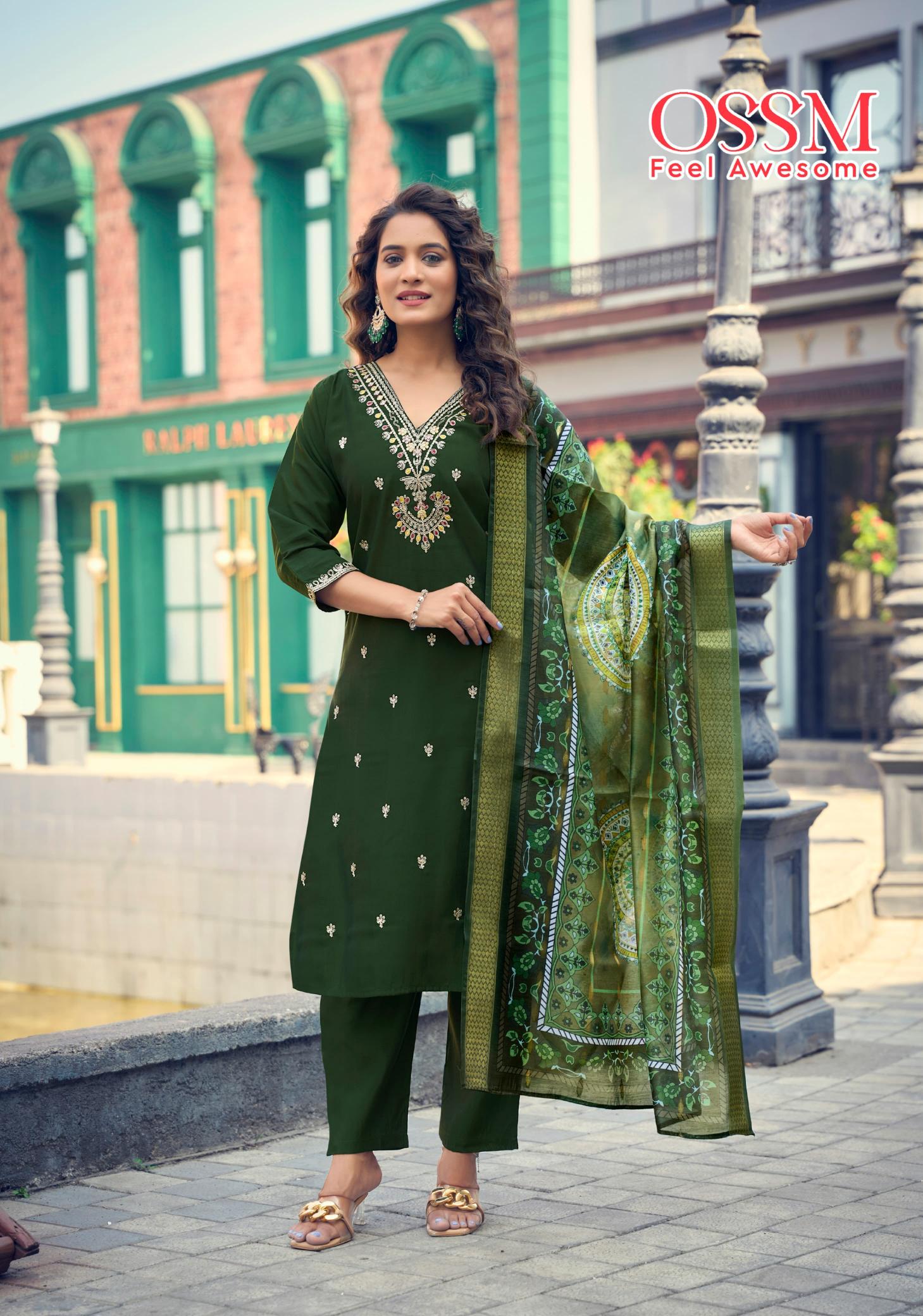Ossm Nusrat Vol 2 Catalog designer kurtis collection online india