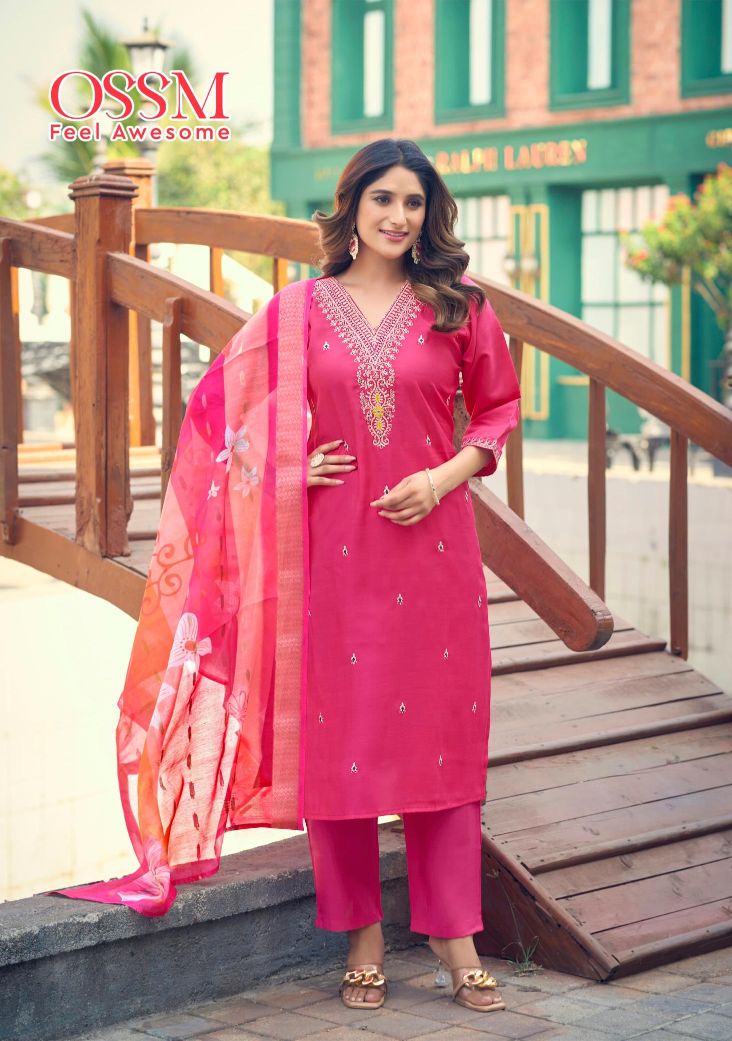 Ossm Nusrat Vol 2 Catalog designer kurtis collection online india