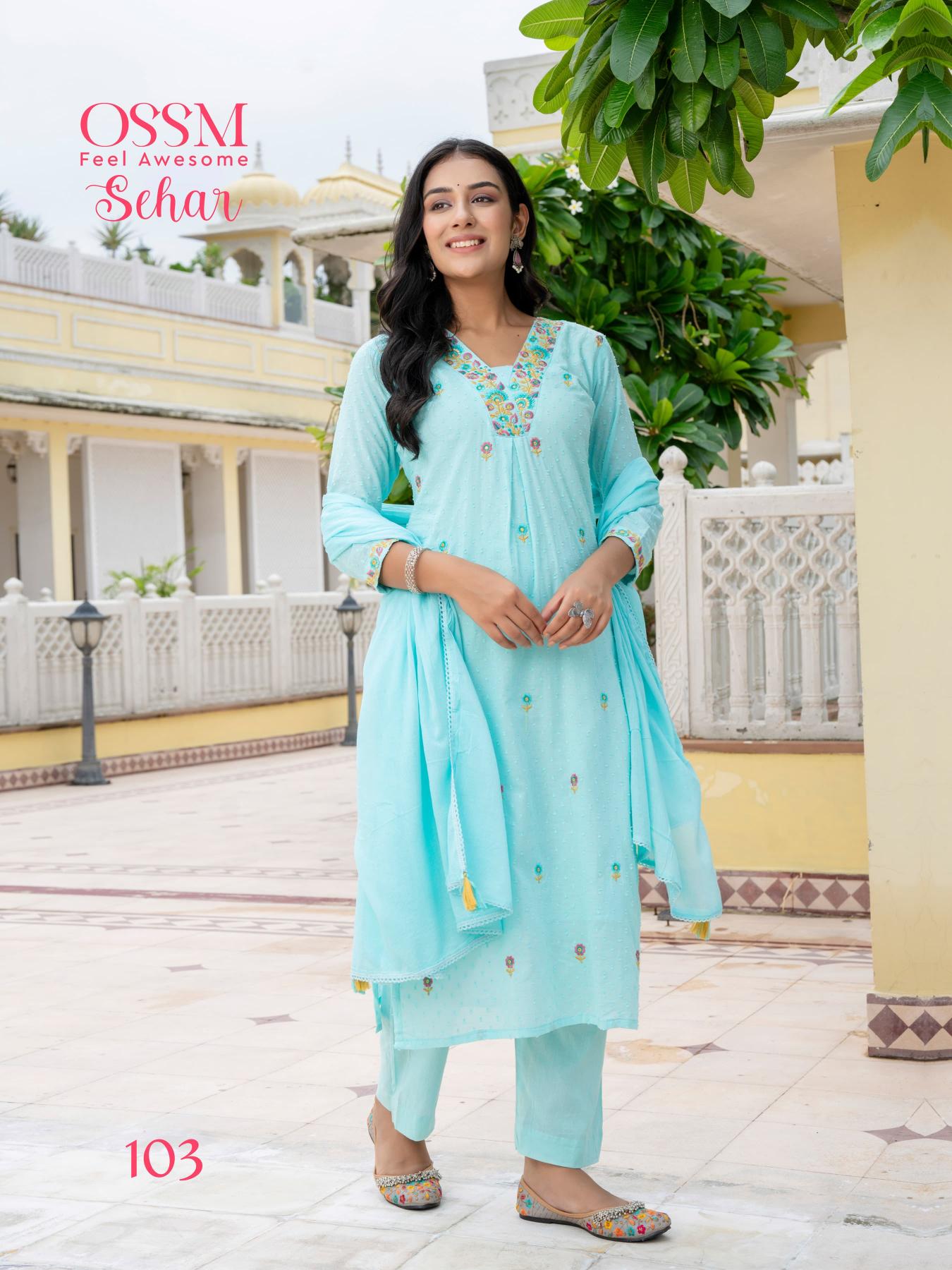 Ossm Sehar catalog best kurtis online shopping in india
