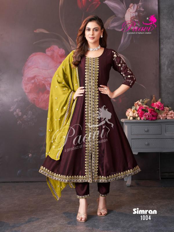 Paavi Simran catalog front open kurti online india