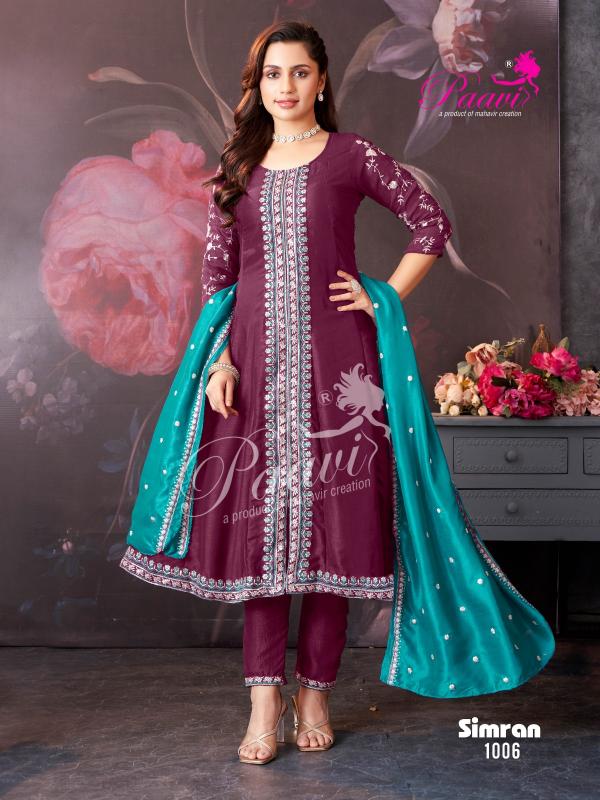 Paavi Simran catalog front open kurti online india