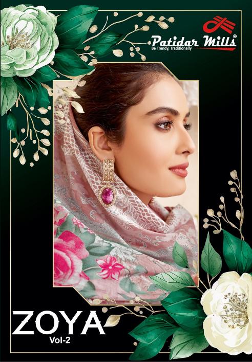 Patidar Zoya Vol-2 – Karachi Dress Material - Wholesale Catalog