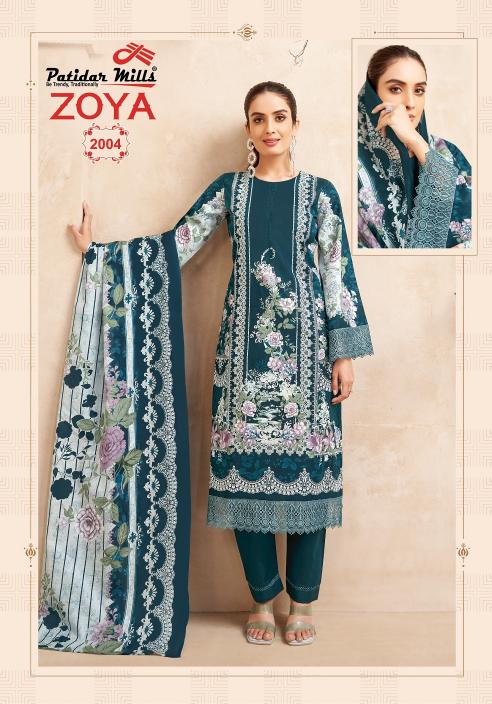 Patidar Zoya Vol-2 – Karachi Dress Material - Wholesale Catalog